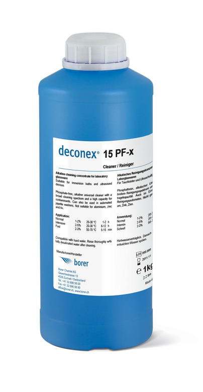 deconex 15 PF-x 實驗室玻璃器皿清洗劑