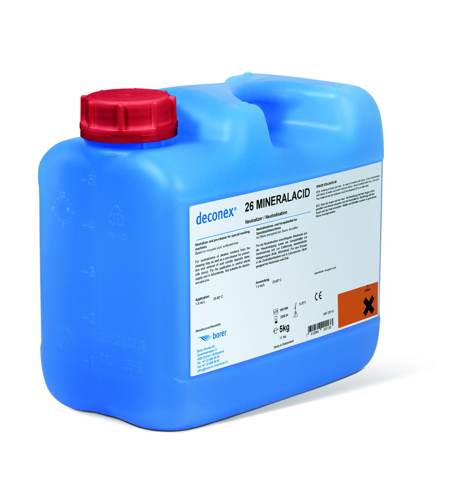 deconex 26 MineralacidID全自動機洗專用中和清洗劑